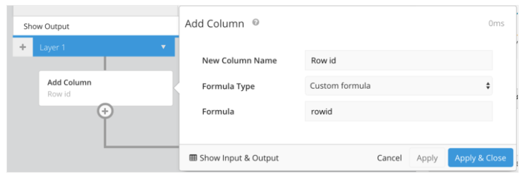Use a custom formula in the Pipeline