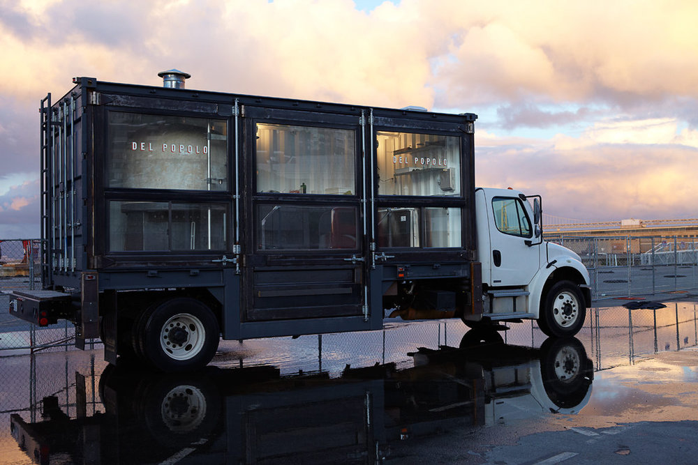 Mobile pizzeria Del Popolo