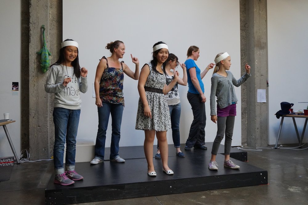 Little Opera children performing