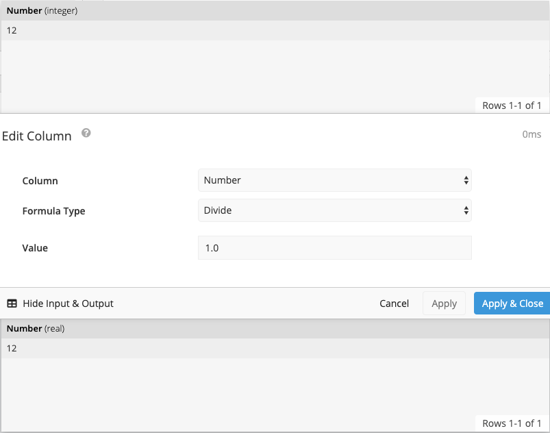 Edit column chartio dashboard