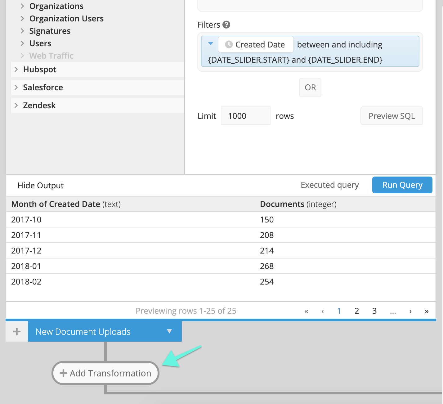 Adding a step in the Data Pipeline