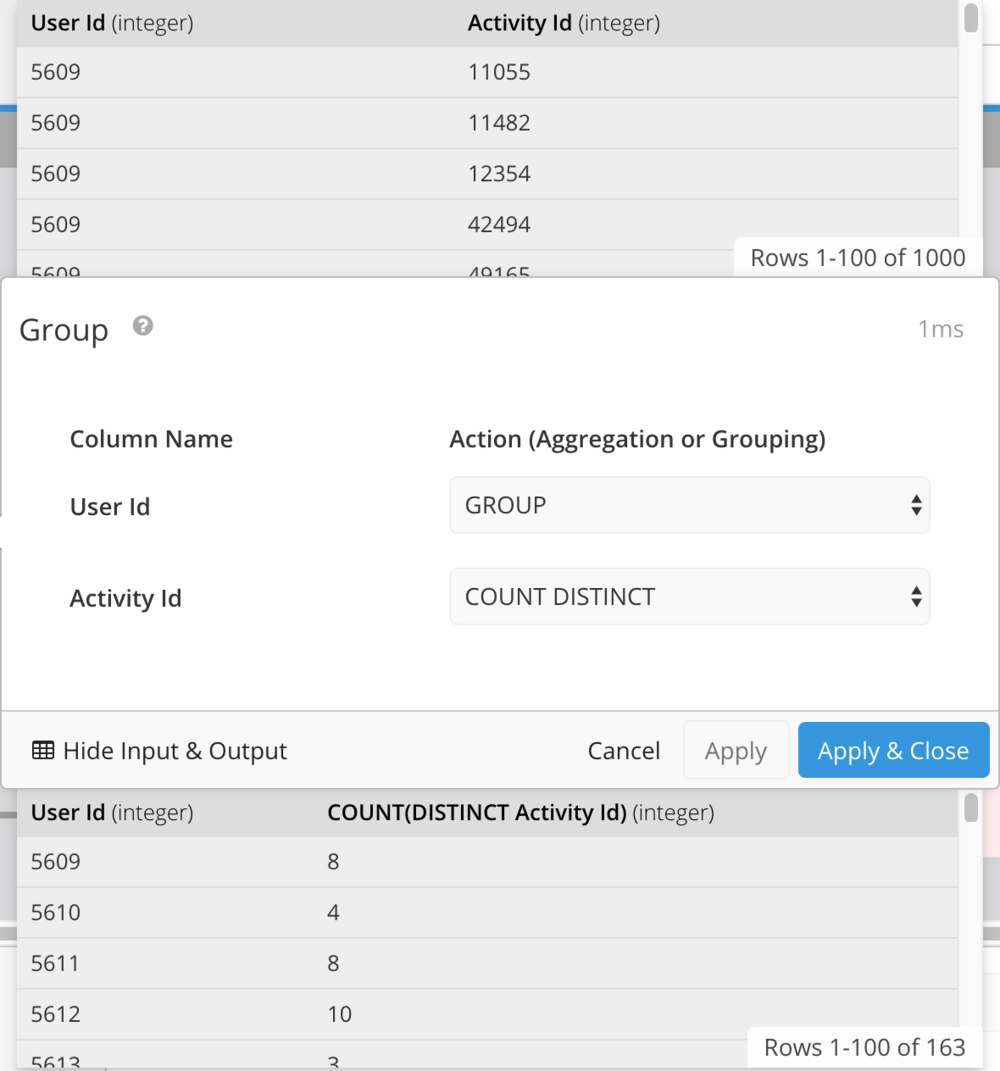 Group Step Example