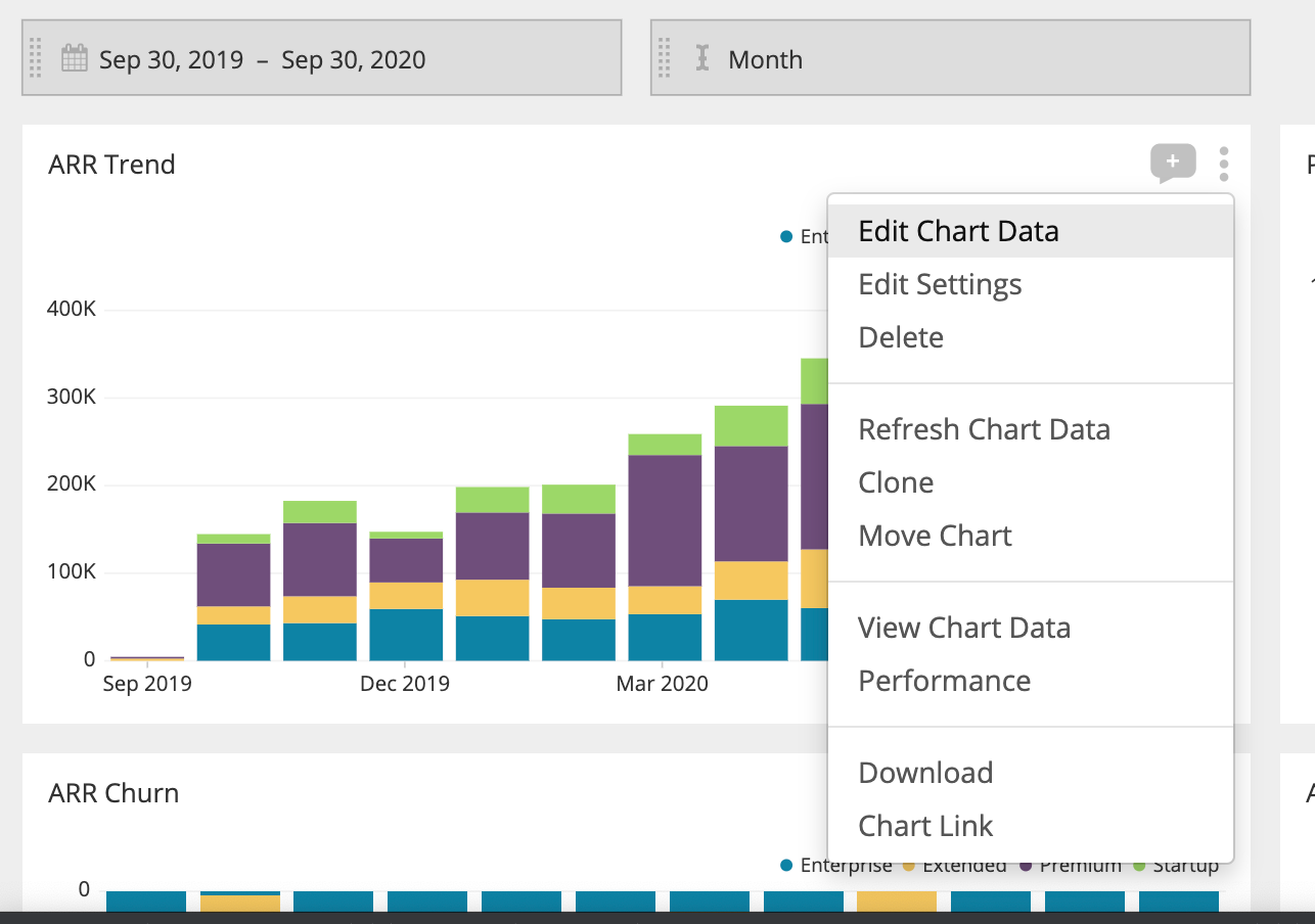 Click Edit Chart Data