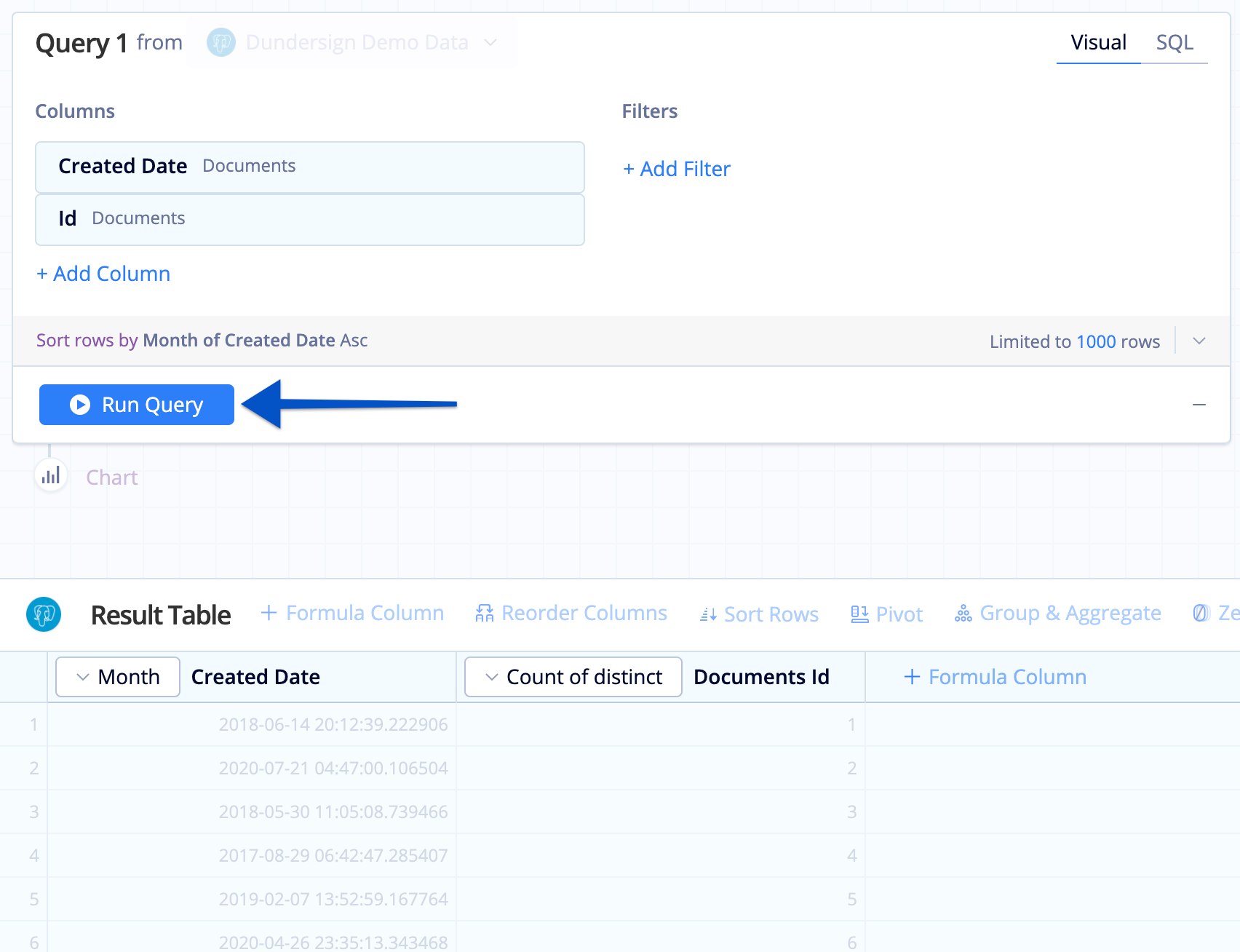 Quick Start Chartio Documentation